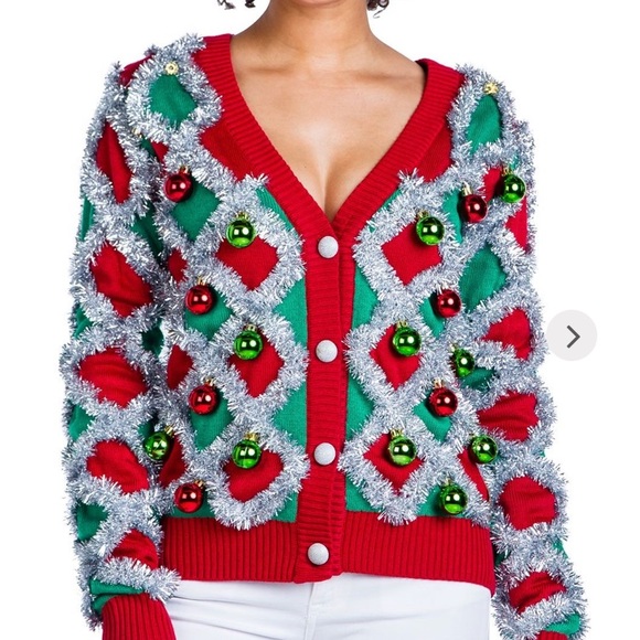 Tipsy Elves Christmas Xmas Tinsel 